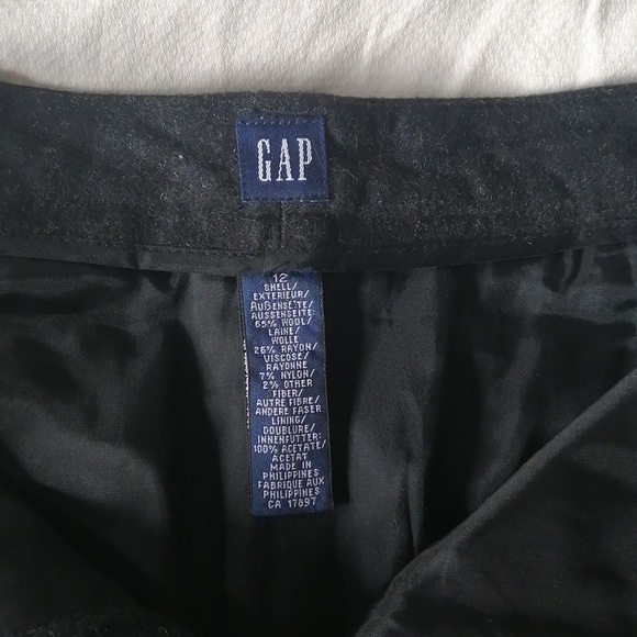 Long charcoal gray skirt - Picture 3 of 4